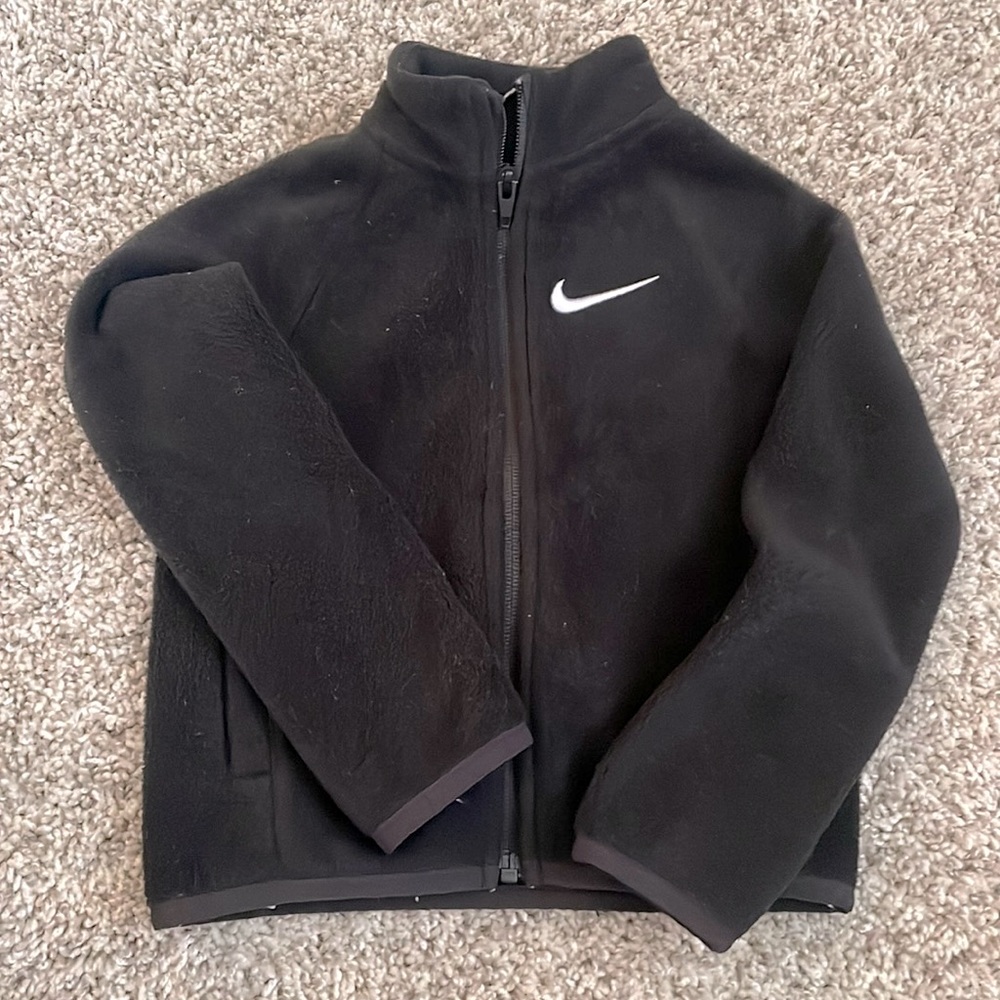 Kids Nike fleece zip up size 3